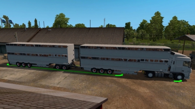 ETS2 - Semi Trailer-Cattle Carrier in Ownership (1.42.x)