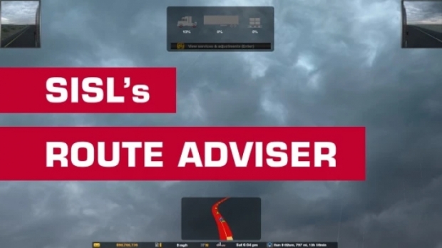 ETS2 - SiSLs Route Adviser V5.0 (1.42.x)