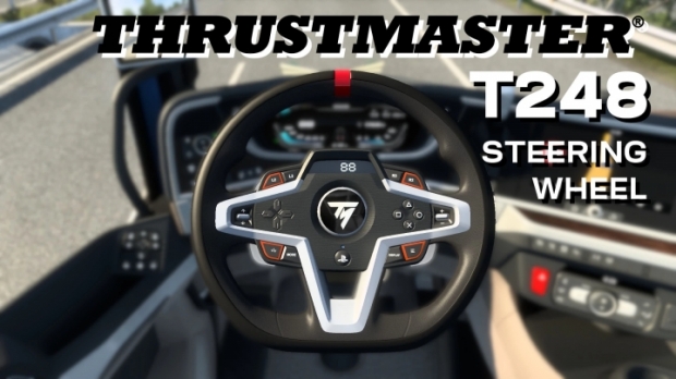 ETS2 - Thrustmaster T248 Steering Wheel (1.42.x)
