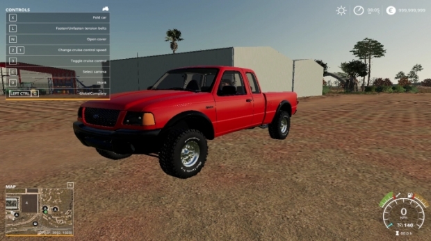 FS19 - 2011 Ford Ranger Camera Fixed V1.0