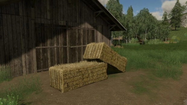 FS22 - Bale Straw Prefab V1.0