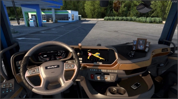 ETS2 - Beige Interior for DAF XG 2021 V0.9 (1.42.x)