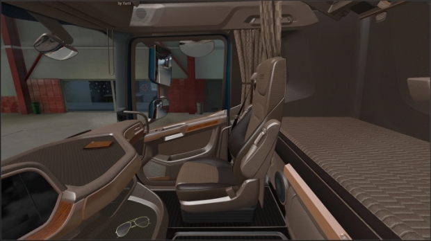 ETS2 - Beige Interior for DAF XG 2021 V0.9 (1.42.x) | Euro Truck ...