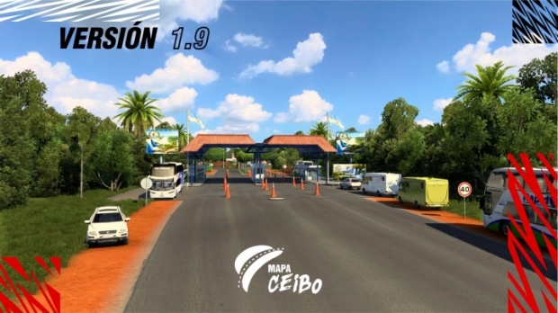 ETS2 - Ceibo Map V1.9 (1.42.x)