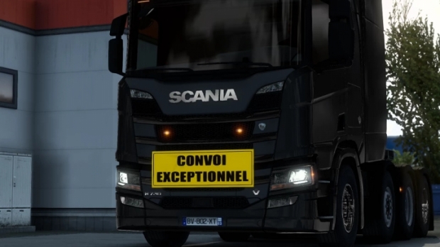 ETS2 - Convoi Exceptionnel Panel V1.4 (1.42.x)