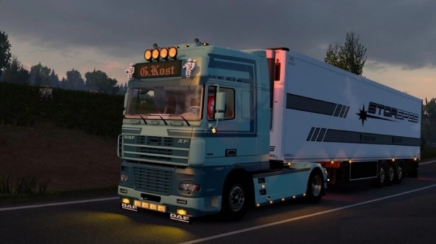 ETS2 - DAF XF 95 Cooiman (1.42.x) | Euro Truck Simulator 2 | Mods.club