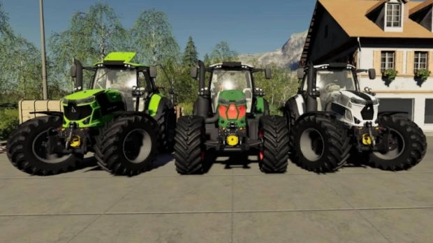 FS19 - Deutz-Fahr Lamborghini and Hurlimann V1.0