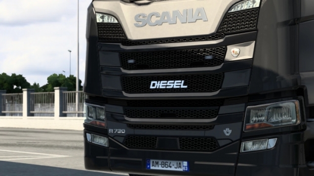 ETS2 - Diesel Logo Multicolor for All Trucks V2.2 (1.43.x)