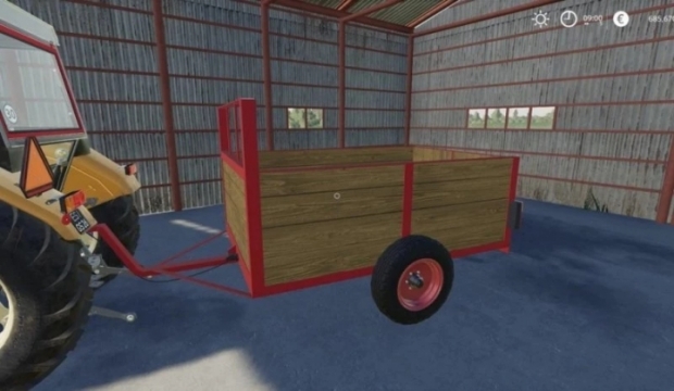 FS19 - DIY One Axle Trailer V1.0