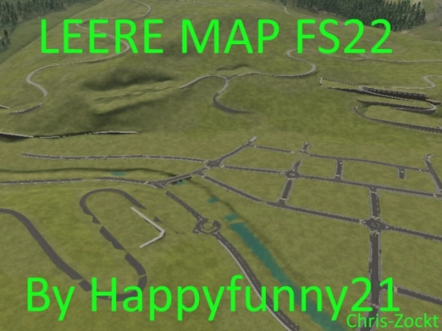 FS22 - Empty Map Incl. Road System V1.0 | Farming Simulator 22 | Mods.club