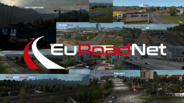 ETS2 - EuRoadNet V1.1 (1.42.x)