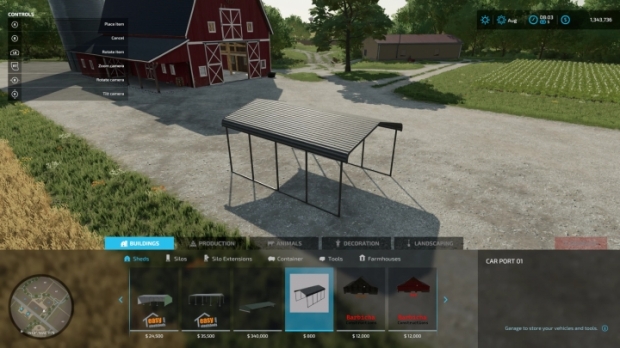 FS22 - Farmhouses01 V1.0