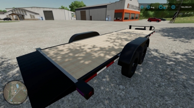 FS22 - Felling Tilt Deck Trailer V1.0