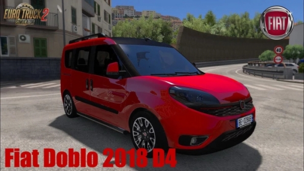ETS2 - Fiat Doblo 2018 D4 V1.8 (1.42.x)