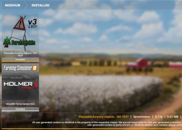 FS19 - Forestry Objects Pack V1.0
