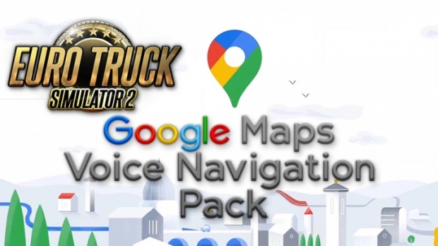 ETS2 - Google Maps Voice Navigation Pack V2.0 (1.42.x)