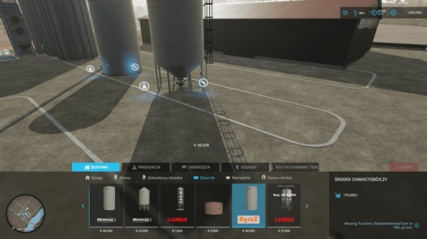 FS22 - Herbicide Flat Bottom Tank 1630 V1.0