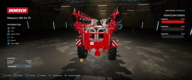 FS22 - Horsch SW2475 V1.0