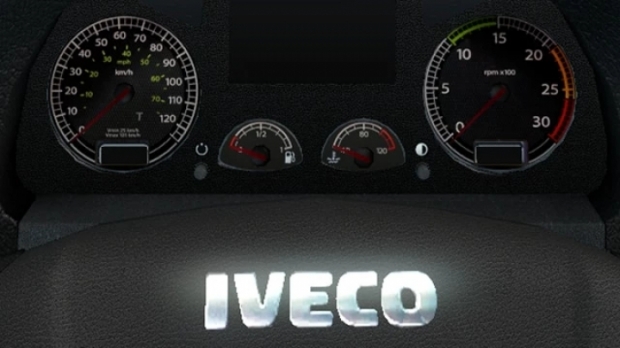 ETS2 - Iveco Stralis HD Gauges V1.1 (1.42.x)