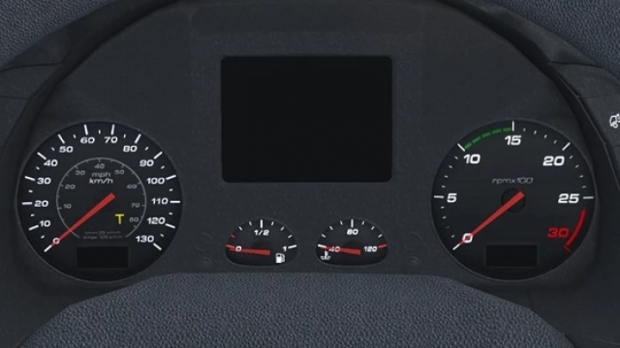 ETS2 - Iveco Stralis Hi-Way HD Gauges V1.1 (1.42.x)