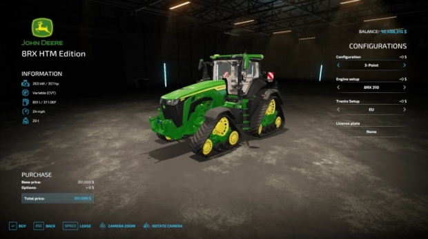 FS22 - John Deere 8R Pack V1.0