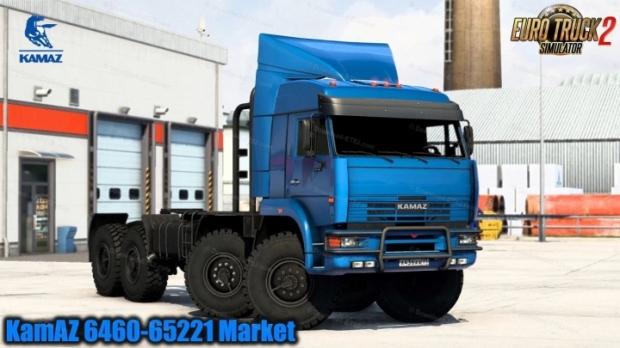 ETS2 - KamAZ 6460-65221 Market V1.1 (1.42.x)