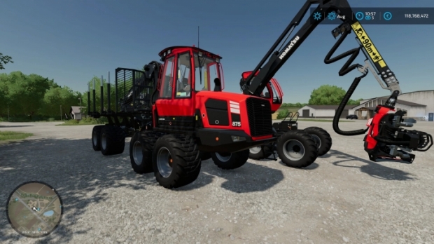 FS22 - Komatsu 875 and XC931 V1.0