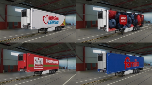 ETS2 - Krone Cool Liner Skin Pack V1.0 (1.42.x)