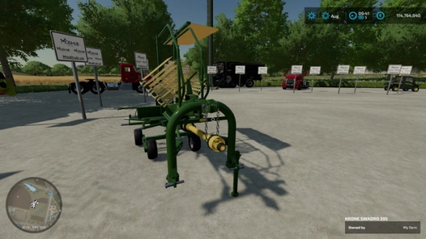 FS22 - Krone Swadro 395 V1.0