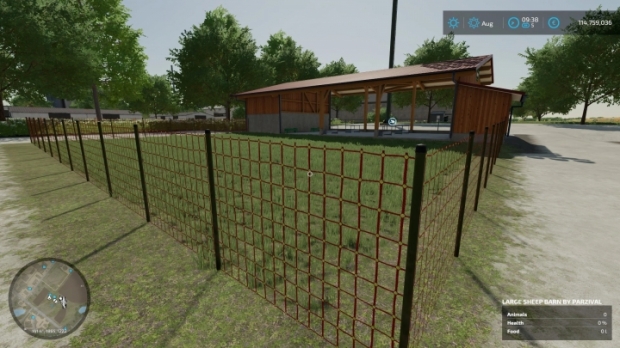 FS22 - Large Sheep Barn V1.0