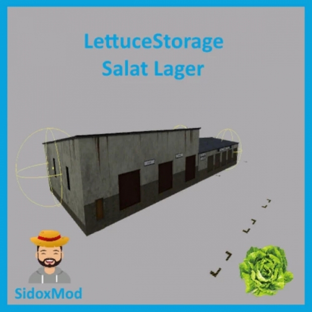 FS22 - Lettuce Storage with 120000l Capacity V1.0