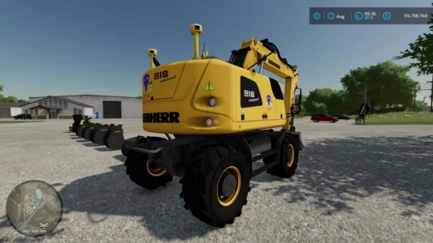 FS22 - Liebherr 918C + Tool V1.0 | Farming Simulator 22 | Mods.club