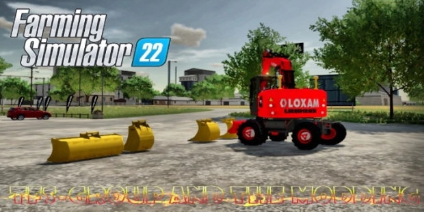 FS22 - Liebherr 950 Loxam + Tools V1.0