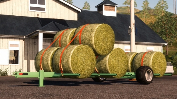 FS19 - Mac-Lander Bale Trailer V1.0