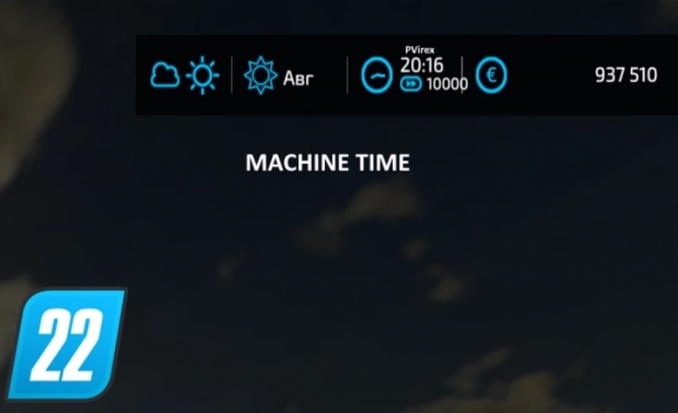 FS22 - Machine Time V1.0