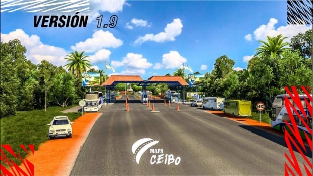 ETS2 - Map Ceibo V1.9 Save Game (1.43.x)