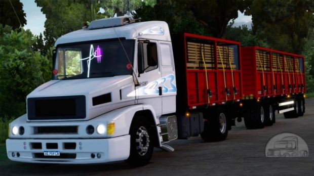 ETS2 - Mercedes-Benz 1938 + Helvetica 4-Axis 2019 (1.42.x)