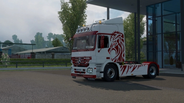 ETS2 - Mercedes-Benz Actros MP2 Truck V1.5.1 (1.42.x)