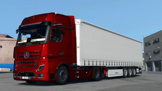 ETS2 - Mercedes-Benz New Actros 2019 Truck V1.7.1 (1.43.x)