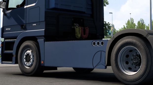 ETS2 - Mercedes MP3 Sideskirts V1.1 (1.42.x)