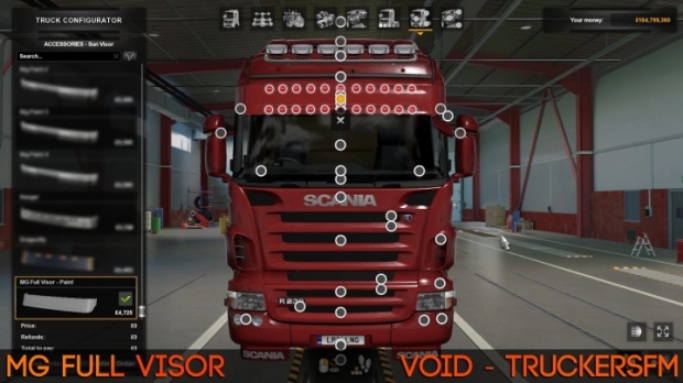 ETS2 - MG Full Visor V1.0 (1.42.x)