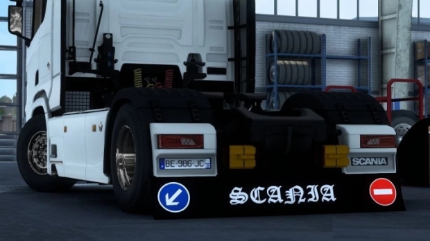 ETS2 - MudFlap Scania (1.42.x)