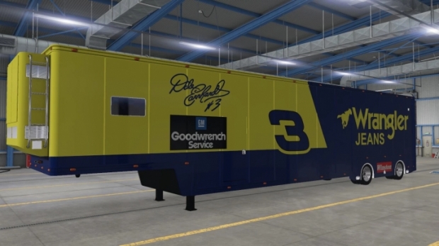 ATS Nascar Featherlite Trailer Skins X American Truck Simulator Mods Club