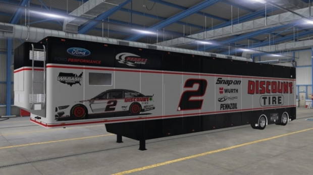 Ats Nascar Featherlite Trailer Skins X American Truck Simulator Mods Club