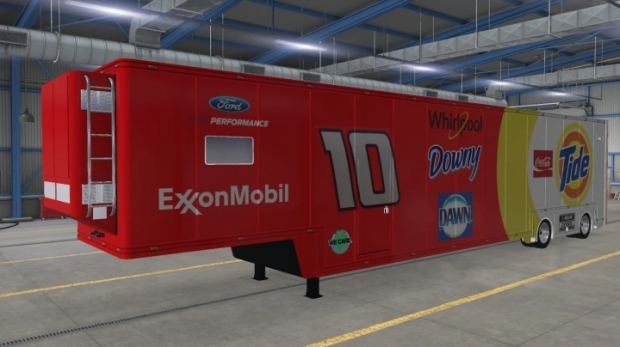 Ats Nascar Featherlite Trailer Skins X American Truck Simulator Mods Club