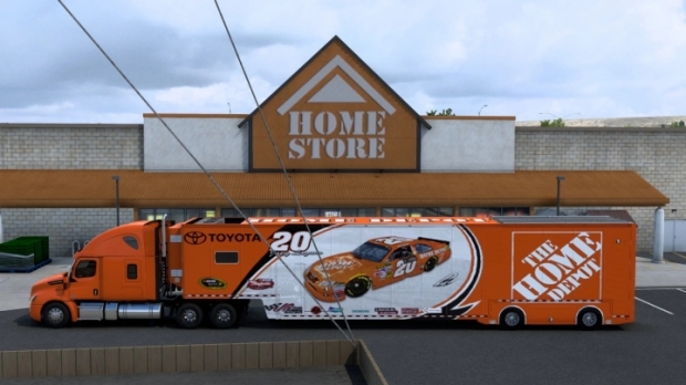 ATS - Nascar Haulers 2011 Featherlite Trailer Update (1.42.x)