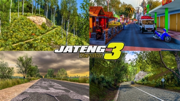 ETS2 - New Jateng Map V3.0 Rework (1.42.x)