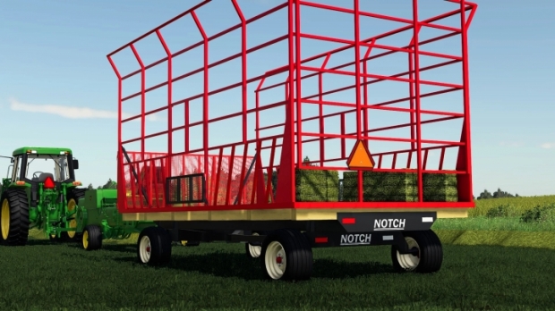 FS19 - Notch Bale Trailer V1.0