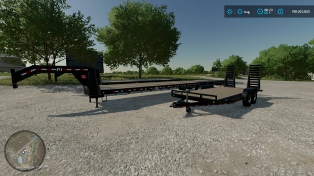 FS22 - PJ Trailer Pack Converted V1.0