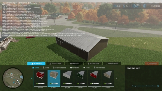 FS22 - Placeable CBJ Sheds V1.0